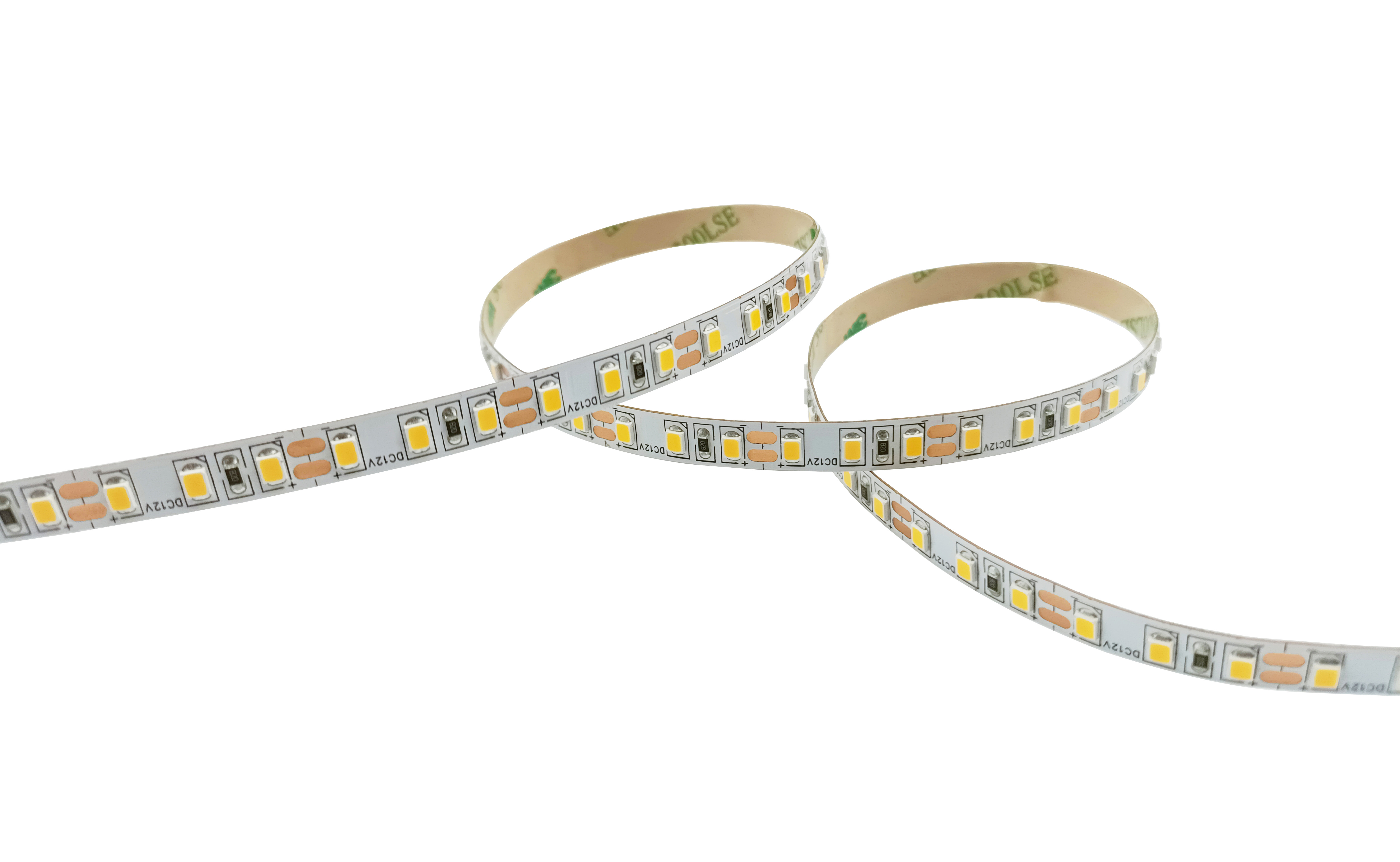 Hotel SMD 2835 LED Strip 120pcs Low Voltage 12V / 24V For Cabinet Bathroom Mirror