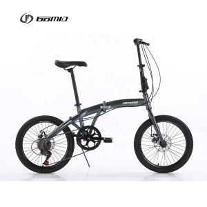 Wholesale SAIGUAN 6 Speed SL Shift Lever GOMID 20 Inch Folding City Bike for Adult 16KG Gross Weight and Custom Foldable Bicycle from china suppliers