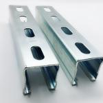 304 Stainless Steel Hot Rolled Channel Perforated HDG Unistrut Channel 41 X 41mm