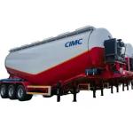 CIMC Latest Design Of High Strength Three Axis Cement Bulk Powder Tank Trailer