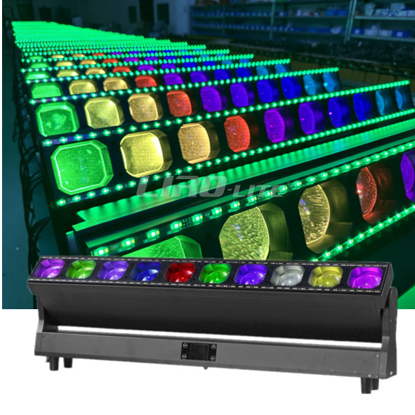 Moving Bar Zoom Strobe Lines 10PCS 60W RGBW LED Moving Pixel Zoom Bar Light For Events