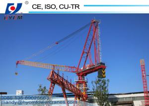 Wholesale 1250KN.m Fixed Jib Crane 50m Tower Crane Boom Length D5020 Luffing Jib Crane with Tower Crane Climbing Cage from china suppliers