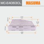 MC-E4063CL MASUMA Ecommerce Goods Auto Cabin Air Filter 1K1819653B 1K1819669 for