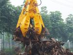 metal scrap orange peel grab