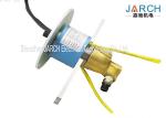 1 Passage Professional Pneumatic Electrical Rotary Joint Flange Mounting , 56mm