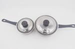 Restaurant Induction 16cm Stainless Steel Stew Pot Non Coating