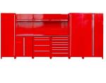 Acceptable OEM ODM Stainless Steel Garage Tool Cabinets with Large Capacity Box