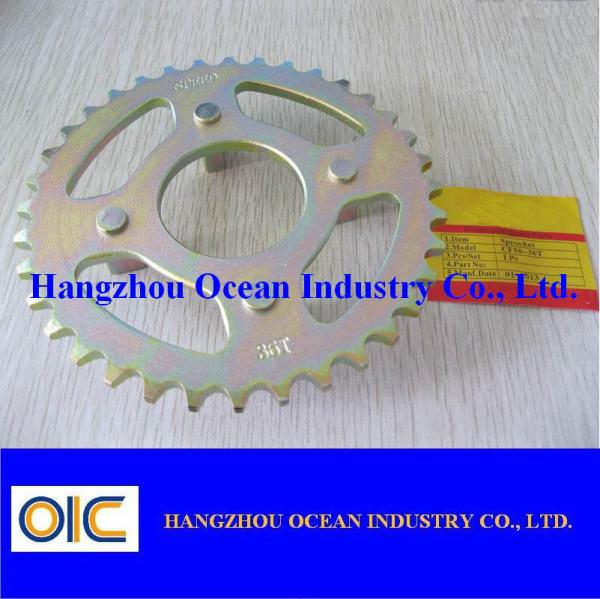 520 Pitch Pitch Black Motorcycle Rear Sprockets For Most Motorcycles Easy