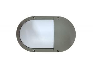 China PF 0.9 CRI 80 Corner Bulkhead Outdoor Wall Light For Bathroom Milky PC Cover on sale
