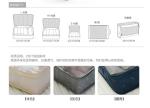 Waterproof Electronics Organizer Travel Case Medium Size Navy Color