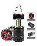 8.7x8.7x14.5(20.5)Cm Portable Outdoor Large LED Pop Up Lantern With Spot Light