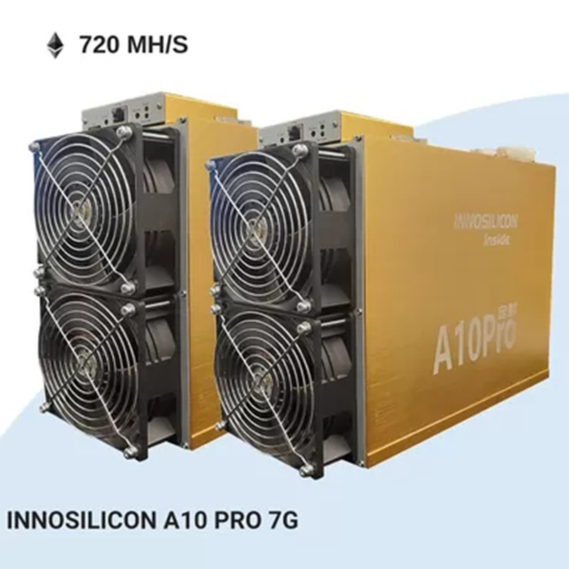 720M 720MH Innosilicon A10 Pro Eth Miner 6G 7G 1300W Power