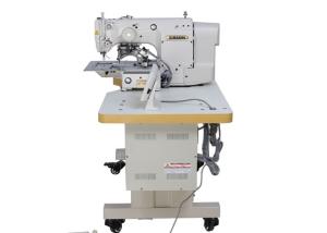 Wholesale Heavy Duty Computerized Stitching Machine , White Computer Guided Sewing Machine from china suppliers