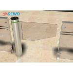 Supermarket Entrance Swing Barrier Gate , Security Entrance Swing Gate Access
