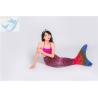 Buy cheap Realistic Swimmable Mermaid Tails , Girls Mermaid Tail Swimsuit 3 - 14 Year Old from wholesalers