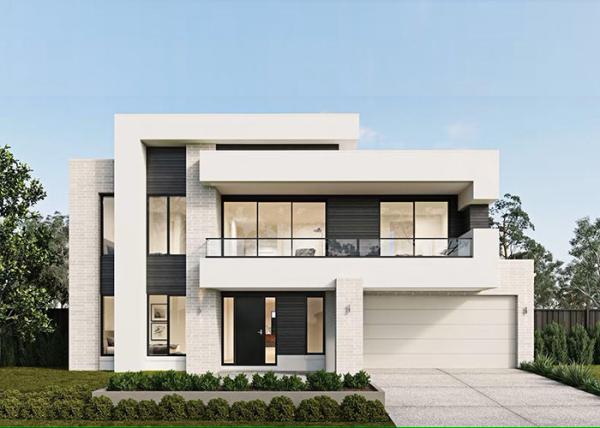 Luxury Prefab Villa 2 Story Steel Frame Modular Home With 4 Bedroom Standard