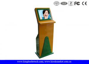 China Interactive Anti-Glare Touch Screen Freestanding Kiosk For University Building Theater Shop on sale