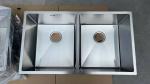 16 Gauge Brushed Handmade Kitchen Sink Undermount With Tap Hole