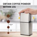 ABS SS304 Rechargeable Coffee Grinder 200W Cordless Spice Grinder