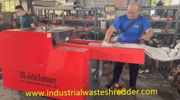 800F Textile Scraps Shredder Cutting Motor 7.5KW Small Chopper Machine For