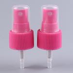 Pink Ribbed Mist Pump Sprayer 24mm Atomiser Spray Cap With Tube