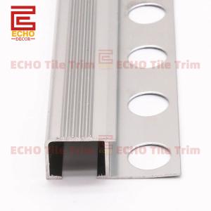 Wholesale Anti Slip Square Nose Step Edge Trim Stair Nosing Trim Molding 12mm from china suppliers
