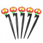 180 Degrees Irrigation Micro Sprinklers On 20cm Stake Watering Sprays