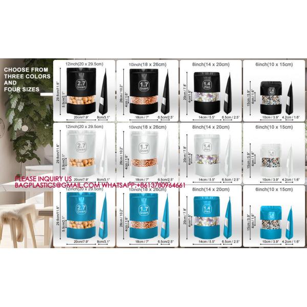 Reusable Bags Grains Pack, Wheat bag, Rice pouch, Legumes, Meat Long Term Food Storage