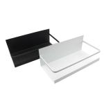 Wall Mounted Stainless Steel Magnetic Spice Rack Organizer for Microwave/Fry