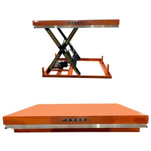 Buy cheap 1000kg Single Electric Hydraulic Scissor Lift Tables Max Height 51.18in from wholesalers