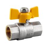 TMOK Female BSP Nickel Plated PN25 Medium Pressure CE Hydraulic Full Port Brass
