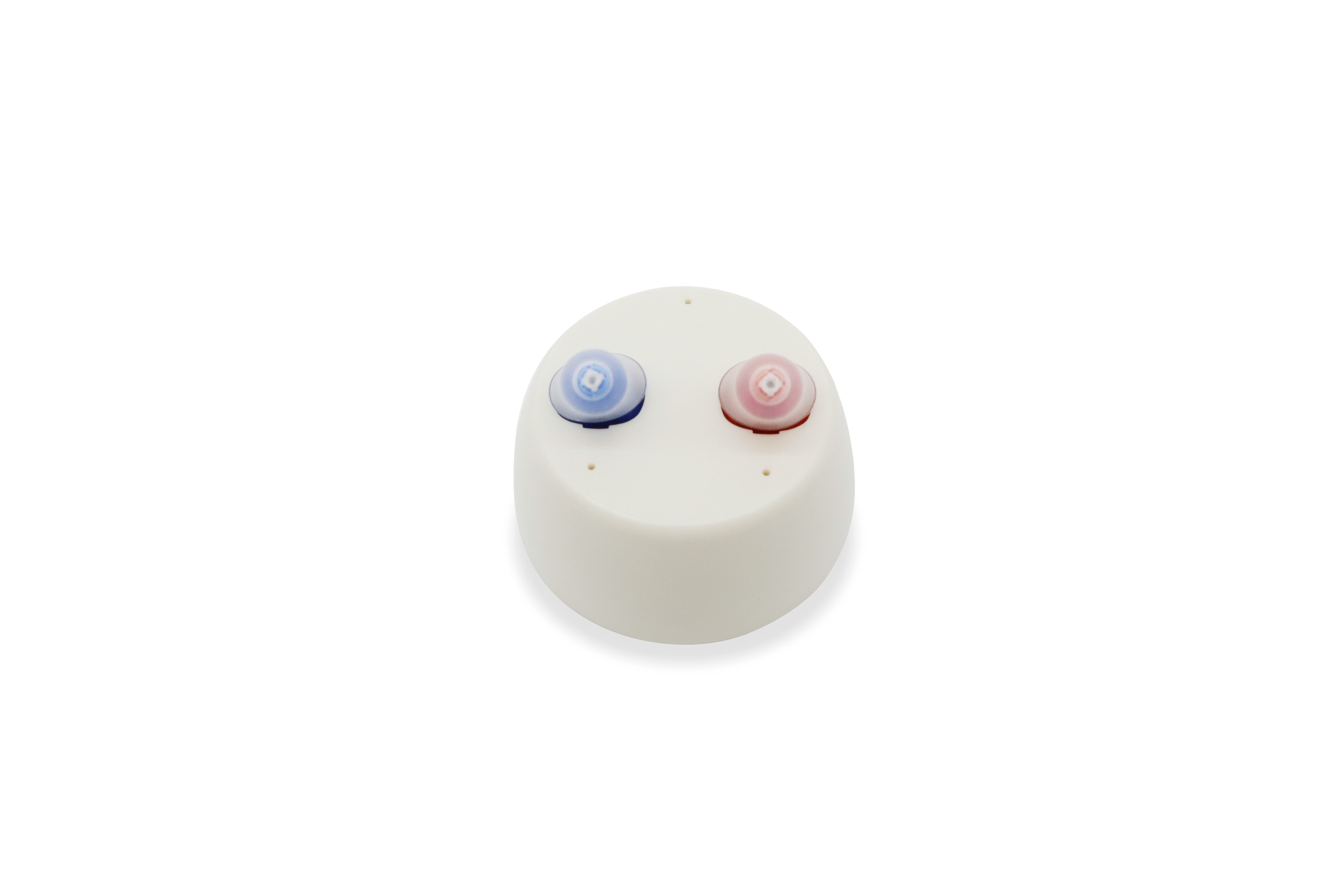 Invisible CIC Hearing Aids With Bluetooth Red Blue Audifonos