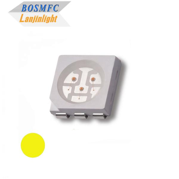 5050 SMD LED Yellow light emitting diode Amber led chip for license plate led