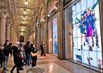 46" Samsung display 4k video wall AC 220v-250v 1.7 mm narrow bezel monitor 500