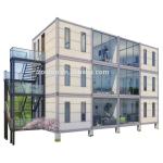 Zontop Modern Luxury Easy Assemble Steel Prefabricated 2 Story Frame 20ft 40 Ft