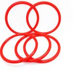 NBR FKM HNBR CR EPDM Rubber O Rings , Round Silicone Rubber Gaskets Seals