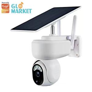 Wholesale Outdoor Tuya Wifi Camera 1080p Two Way Intercom Waterproof Smart Solar Camera from china suppliers
