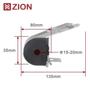 Wholesale ZCTGC-04 - FTTX ADSS Suspension Clamp with J Hook for ADSS Fiber Optic Round Cable from china suppliers