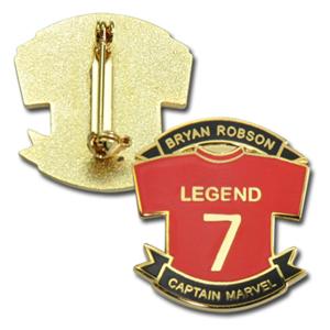 Wholesale Metal Zinc Alloy Soft Enamel Jersey Lapel Pin Shiny Nickel Plated Dyed Black Die Struck Emblem from china suppliers