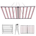 UV Light For Growing Plants 1200W 2 Channel Waterproof IP54 Dimmable LED Grow