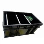PP Plastic 1.5KG 10e9 Ohms Antistatic Circulation ESD Tray