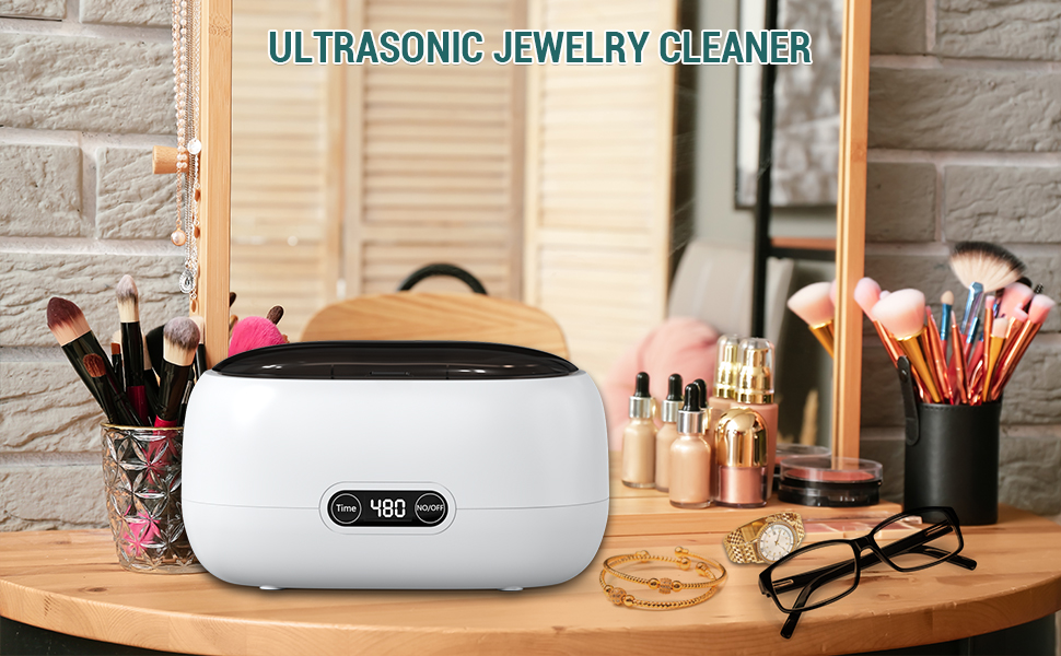 Electric Household Ultrasonic Cleaner 650ML Ultrasonic Jewelry Cleaner