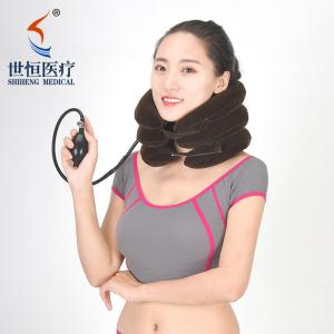 Wholesale 2020 relieve fatigue CE certified cervical vertebra tractor Stiff Neck Cervical Traction Collar Neck Brace/Support from china suppliers