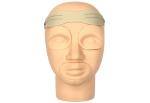 Rubber Inkless Double Sided Eyebrow Tattoo Fake Skin With Headband