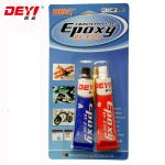 Double Components Adhesives 4 Minute Kwik-Set White Black Gum for Steel Resin