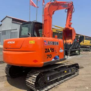 Wholesale Used mini excavator Hitachi 70 digger small used machinery 7 tons hand earth digger small digger from china suppliers