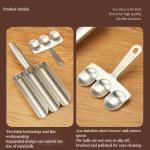 Home Kitchen Cooking Bamboo Non-Stick Meatball Maker Set for Easy Homemade Fish