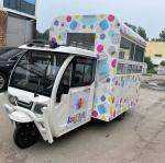 Three Wheels Electric Mobile Food Truck Coffee BBQ Electric Catering Van