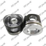 Piston D4D BF4M2012 BF6M2012C Graphite Pointed Bottom 04258367 04258455 04258457