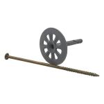 PP 80mm Drywall Plastic Insulation Anchors